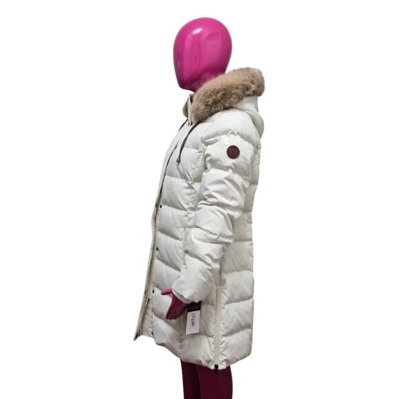 LAUREN RALPH LAUREN HOODED PUFFER COAT - Picture 3 of 5